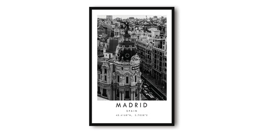 Madrid Travel Print