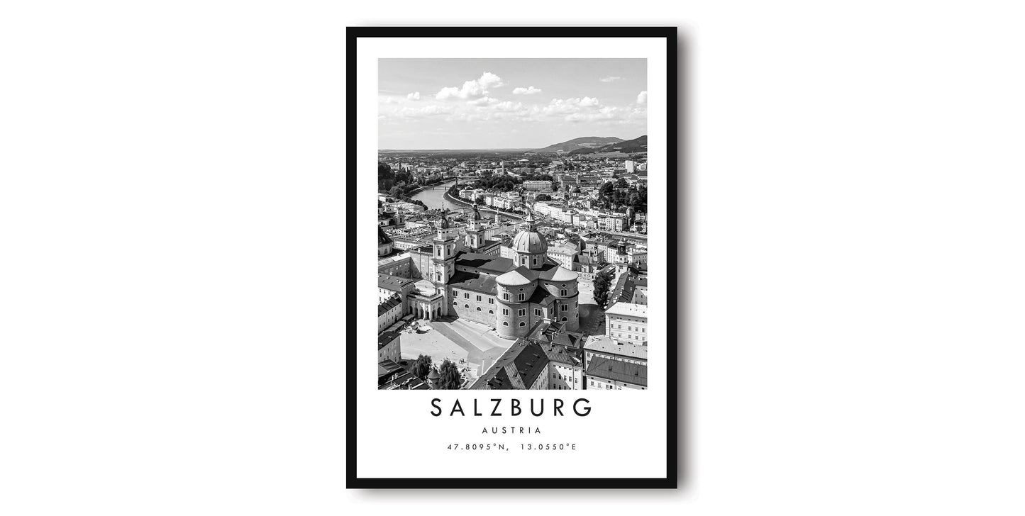 Salzburg Travel Print
