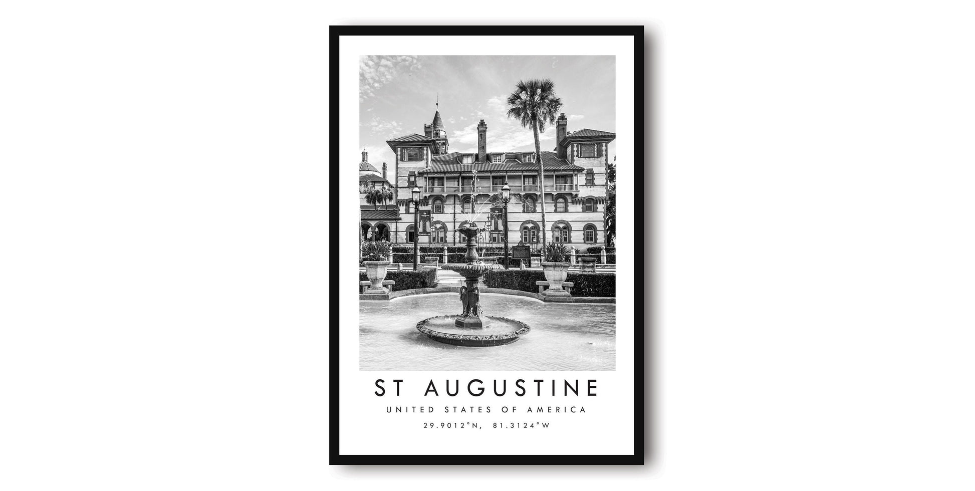 St Augustine Travel Print