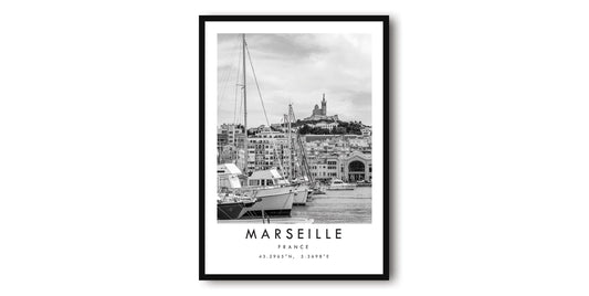 Marseille Travel Print