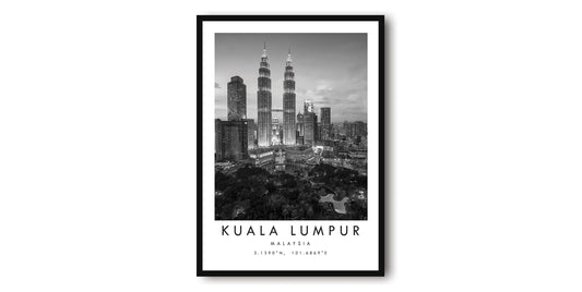 Kuala Lumpur Travel Print