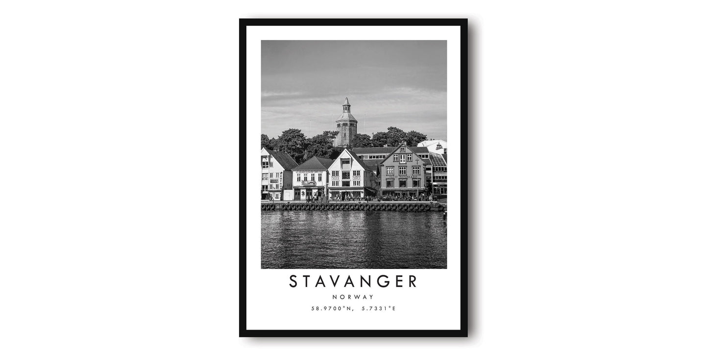 Stavanger Travel Print