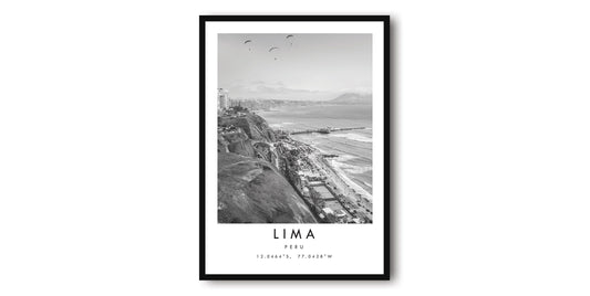 Lima Travel Print