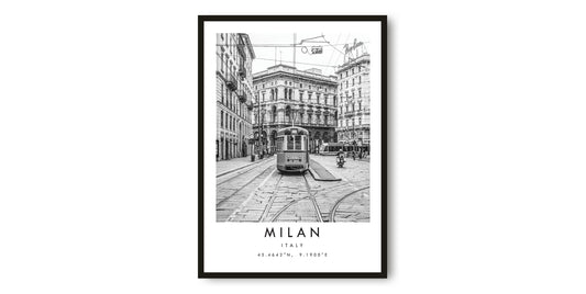 Milan Travel Print