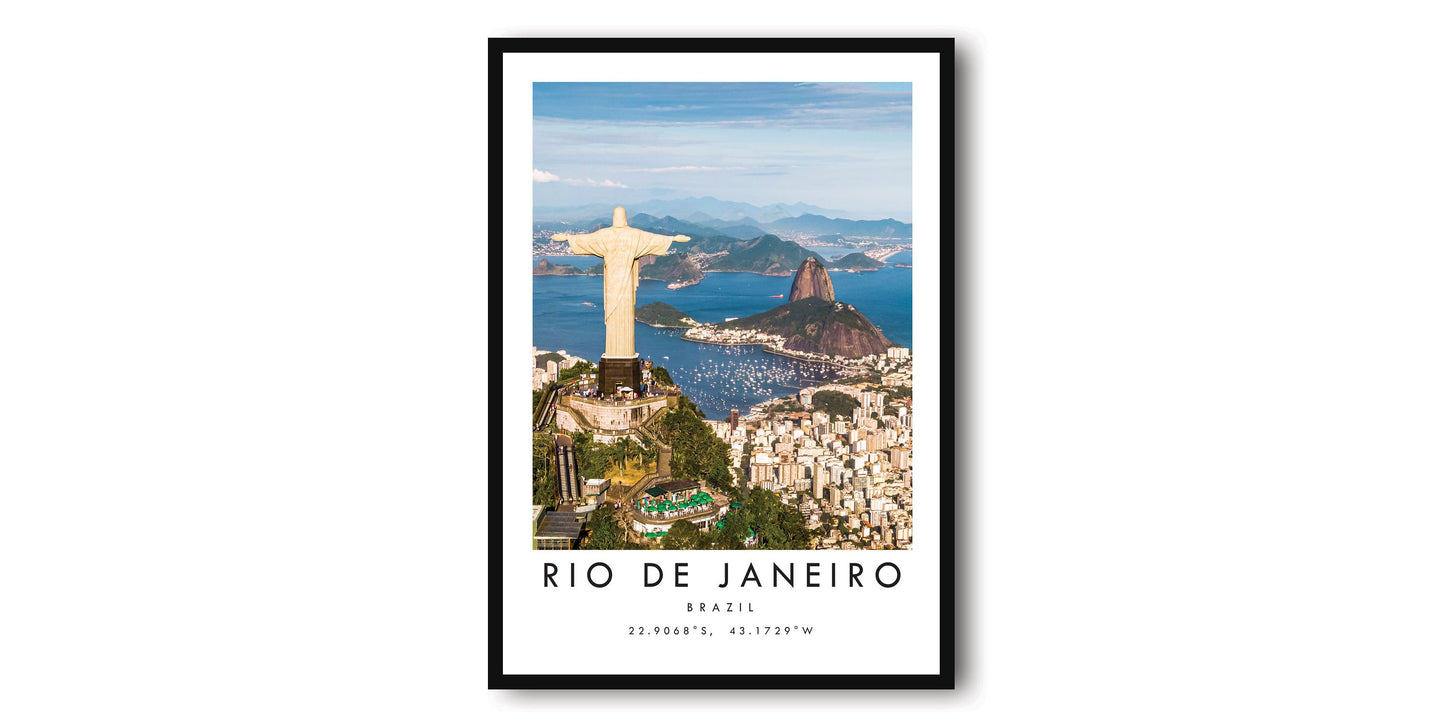 Rio De Janeiro Travel Print