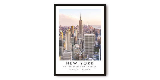 New York Travel Print