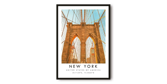 New York Travel Print