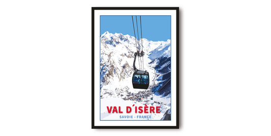 Val d’Isere Travel Poster