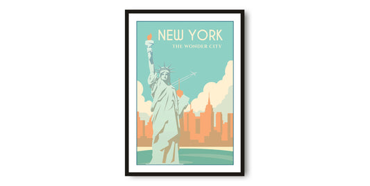 New York Travel Poster