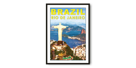 Rio De Janeiro Travel Poster