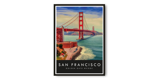 San Francisco Travel Print