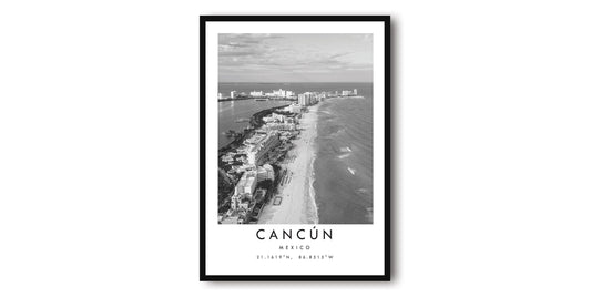 Cancun Travel Print