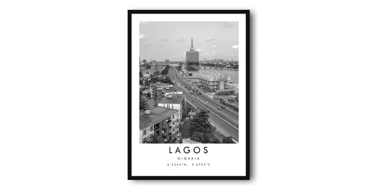 Lagos Travel Print