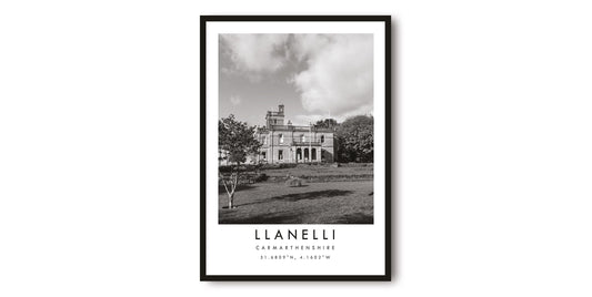 Llanelli Travel Print