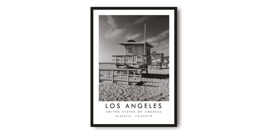 Los Angeles Travel Print