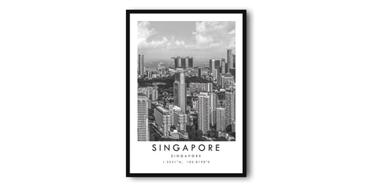 Singapore Travel Print