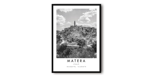 Matera Travel Print