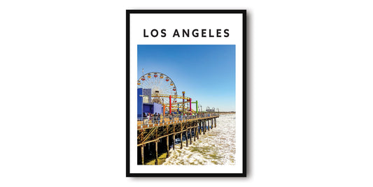 Los Angeles Travel Print