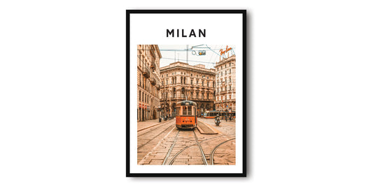 Milan Travel Print