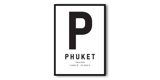 Phuket Travel Print
