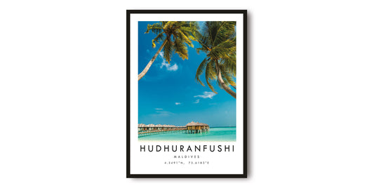 Maldives Travel Print