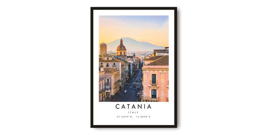 Catania Travel Print