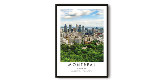 Montreal Travel Print