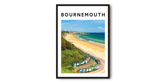 Bournemouth Travel Print